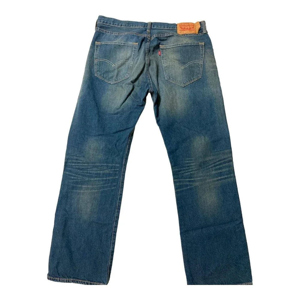 Levi's Men's 501 XX Straight Leg Button Fly 36x30 Dirty Wash Denim Jeans - Picture 1 of 11